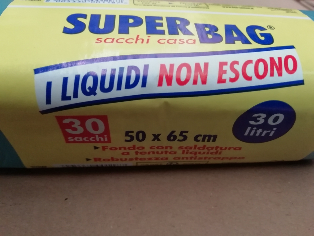 SACCO PATT.CADDYS AZZ.50x60p20
